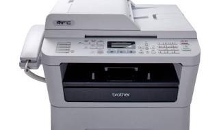 兄弟打印机mfc-7360如何加入纸张 兄弟mfc7360